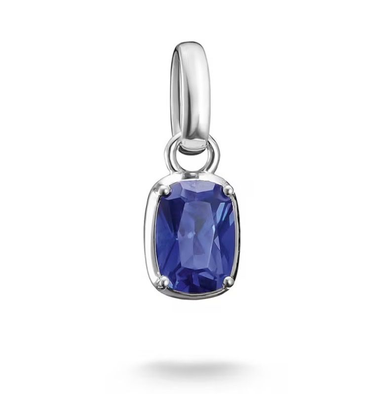 Thomas Sabo Ketten: Thomas Sabo Saphir Charm – Neu (gemäss Beschreibung) aus Glattpark(Opfikon) von sarahnikita 2