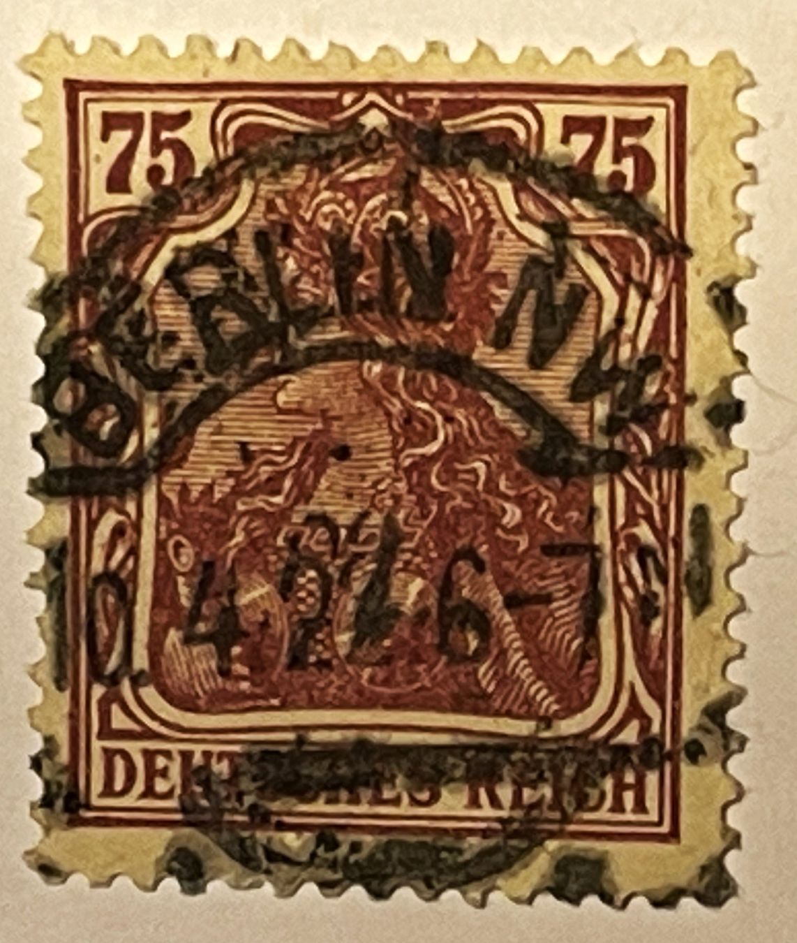 Tous les timbres: Deutsches Reich 75 Pfennig – D'occasion à Oftringen par Vucki