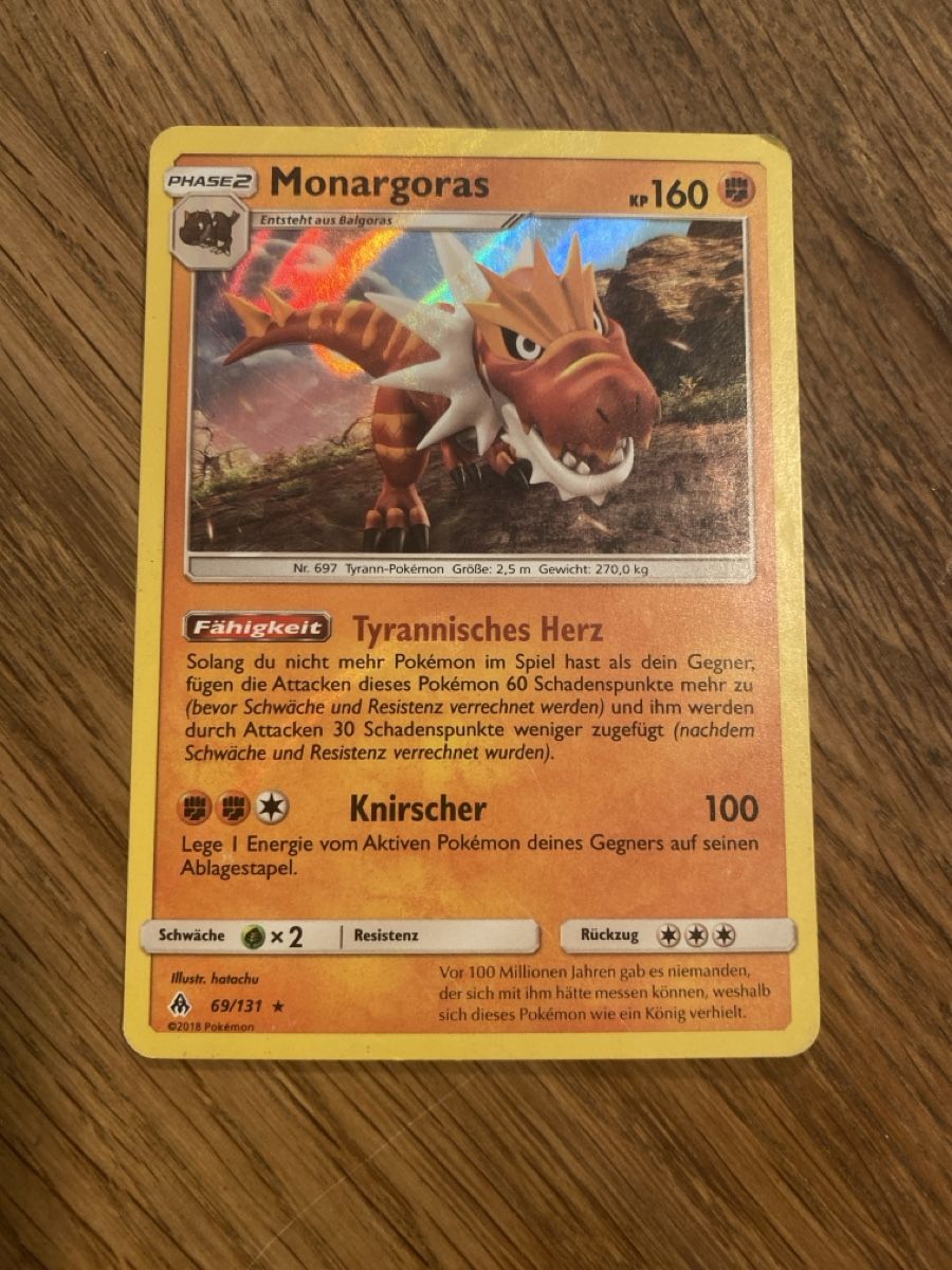 Pokémon Cartes à collectionner: Monargoras – D'occasion à Tägerig par oiluig83