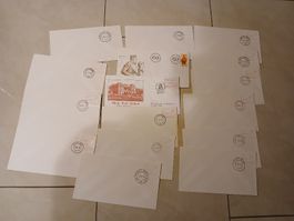 Collection d'enveloppes philatéliques, parfait état.