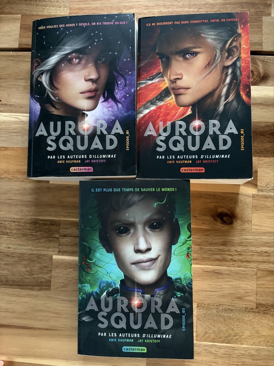 Bücher: Aurora Squad Lot de 3 tomes par Kaufman – Gebraucht aus Crissier von Nouchki76