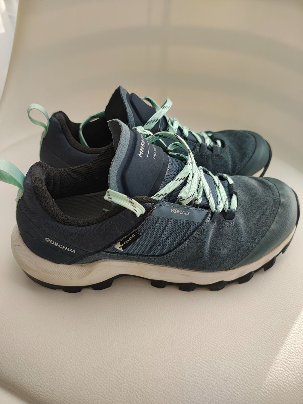 Decathlon Scarpe da donna: Wasserfeste Wanderschuhe gr 37 – Usato da Winterthur venduto da Husakeva 2