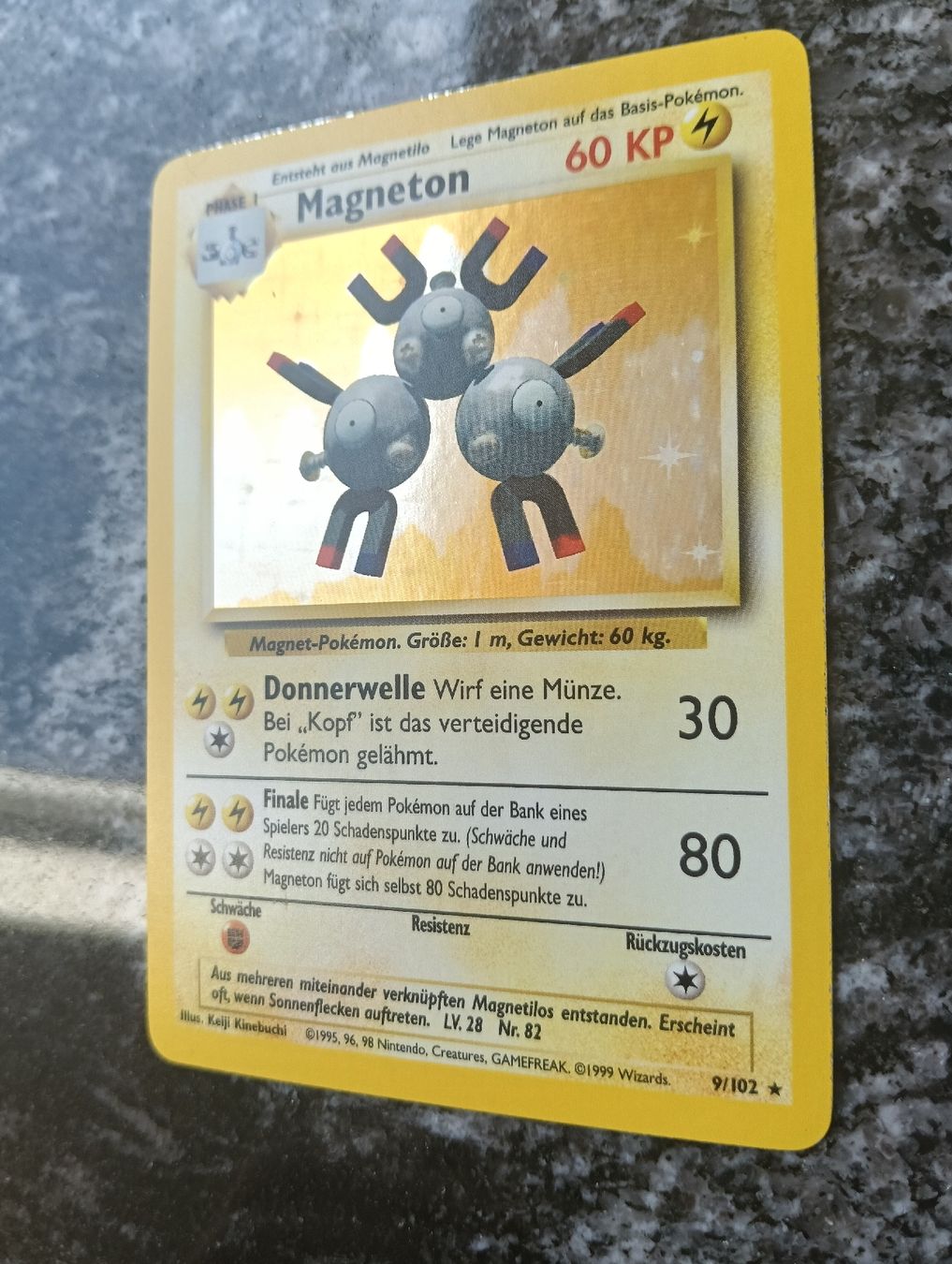 Pokémon Cartes à collectionner: Pokémon Base Set Holo Magneton  – D'occasion à LEUZIGEN par mic_sdh5 1