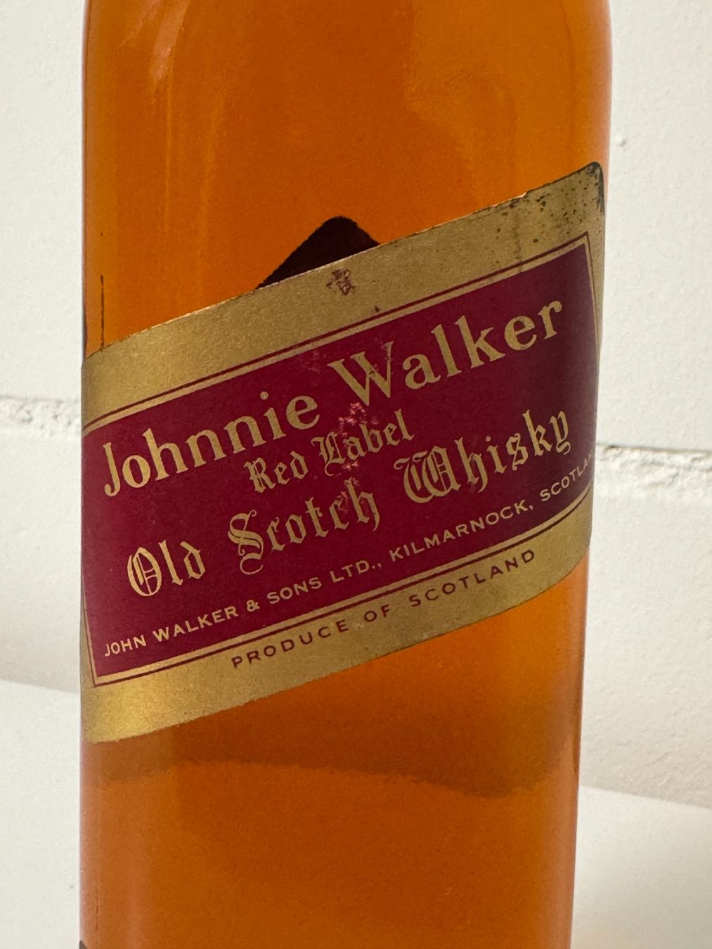 Johnnie Walker Spiritueux: 1950s - Johnnie Walker Red Label Whisky - 70cl – Neuf avec emballage d'origine à Embrach par Rondamaro 1