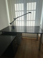 USM Haller Schreibtisch schwarz