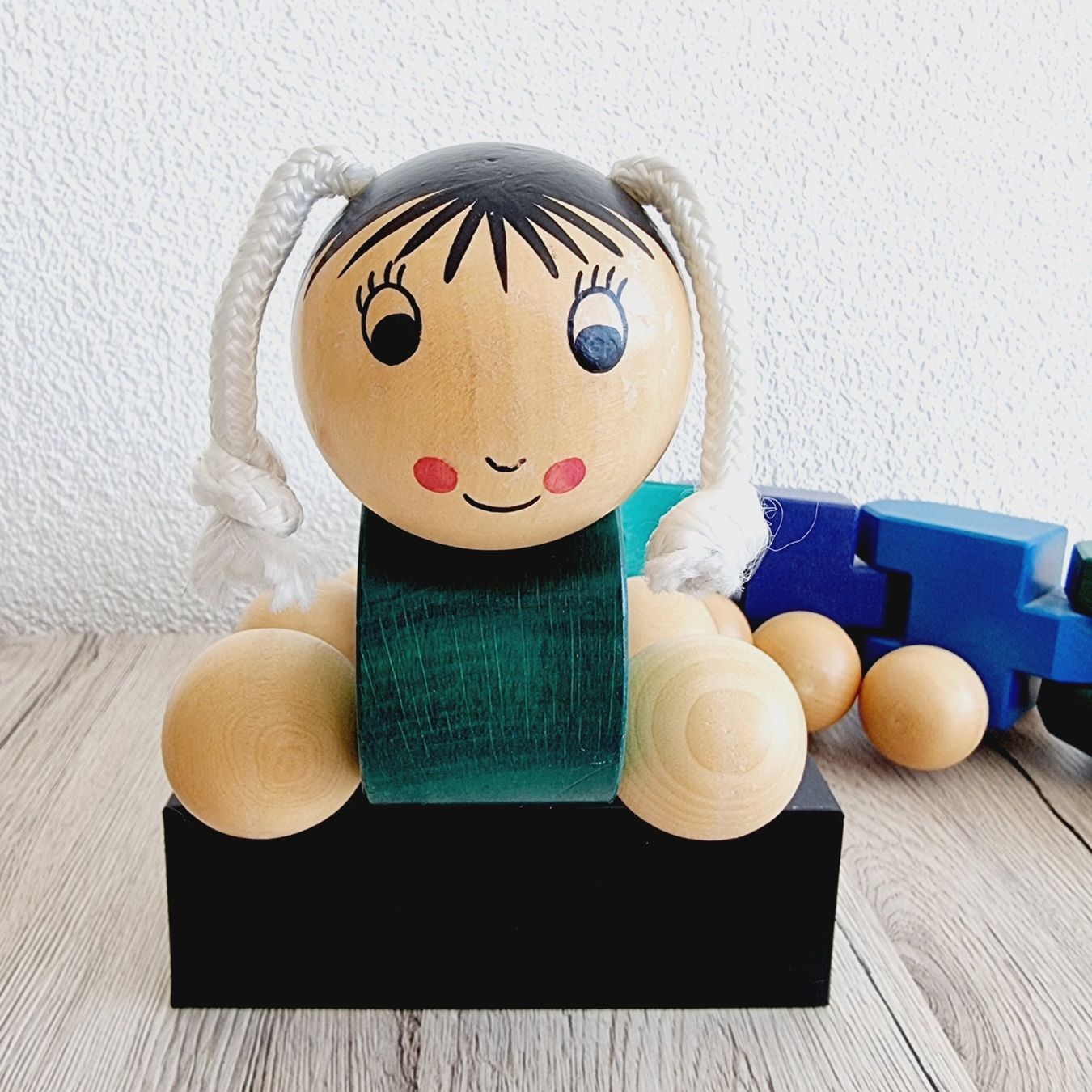 Spielzeuge: Chenille en bois Weizenkorn – Gebraucht aus Grandson von Nouvelle-ere 5