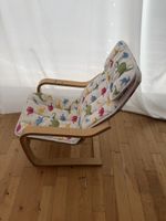 IKEA POÄNG Kindersessel – Bequemer Sessel mit Dinosaurier 
