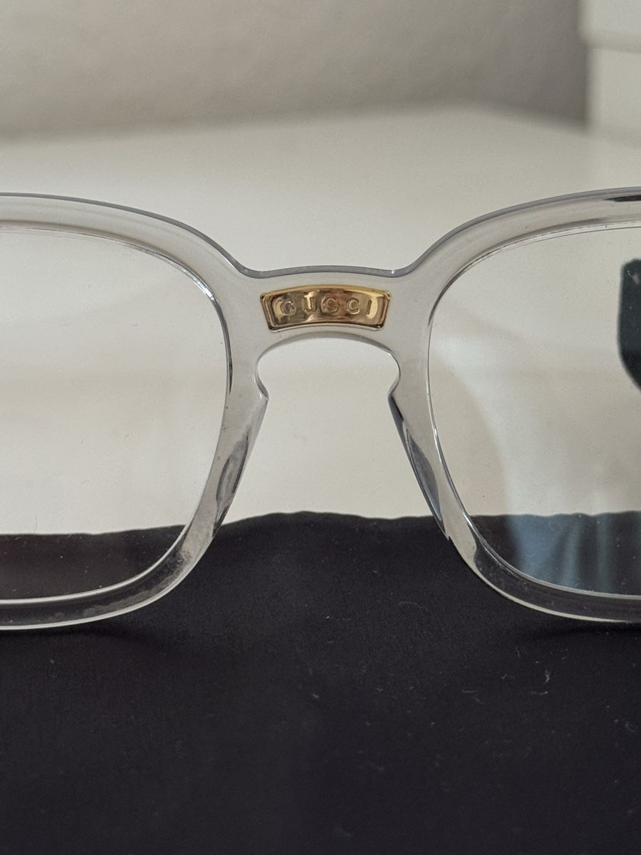 Gucci Occhiali & Lenti: Gucci Sonnenbrille transparent mit Etui – Usato da Basel venduto da jul_8kpx 4