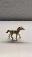 Poulain Playmobil blanc et brun, bon état, figurine