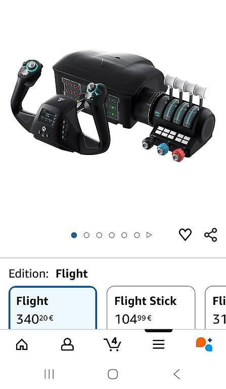 Manettes: Yoke turtle Beach Velocity flight PC/Xbox – D'occasion à Les Acacias par ge5_6typ 1