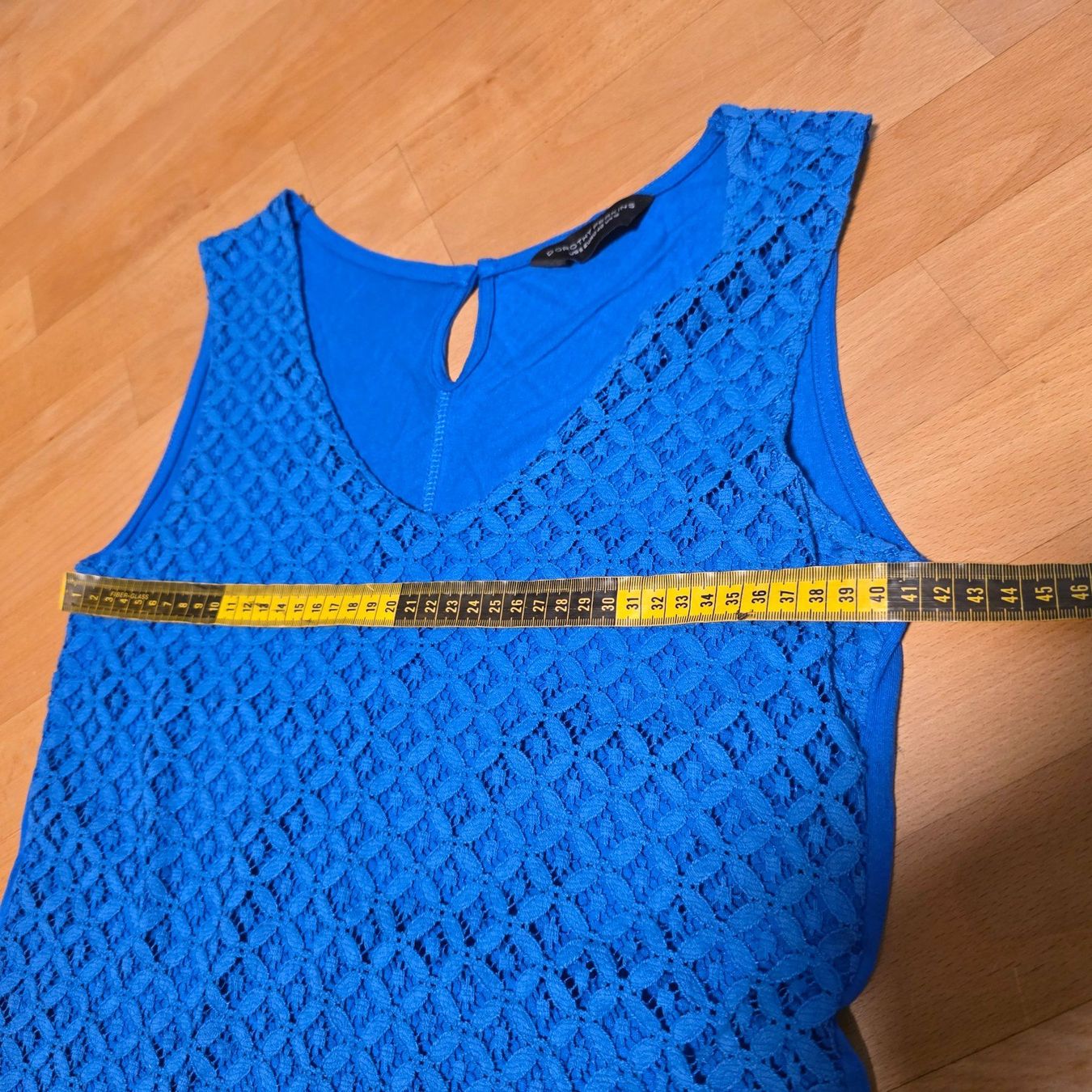 Dorothy Perkins Camicette: Dorothy Perkins Spitzenbluse Blau Gr. M – Usato da Wald ZH venduto da CapLux 7