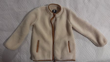 46 Nord Cream Fleece Jacket - size 122/128 - winter🧥