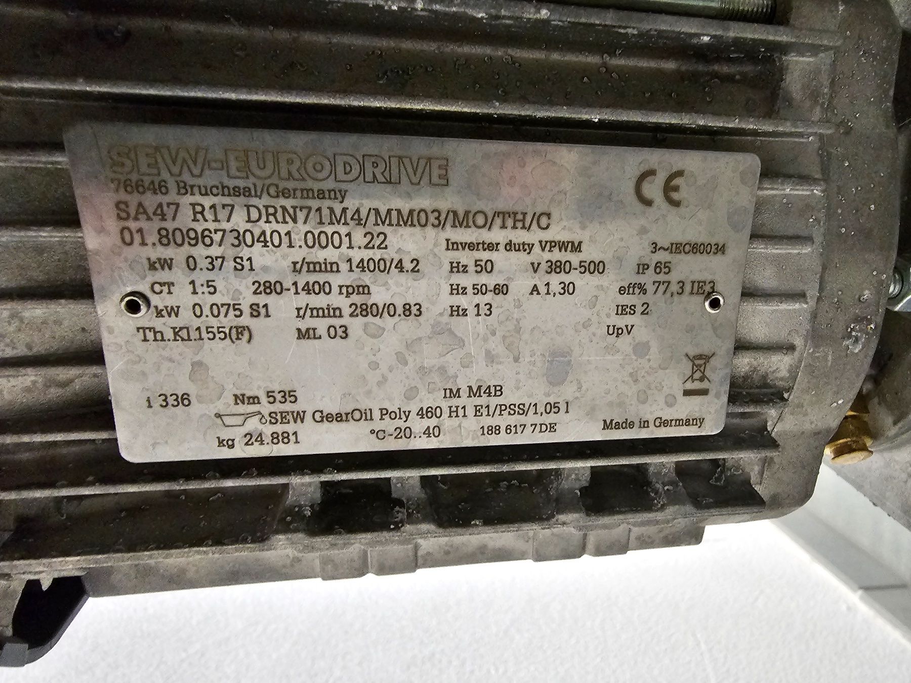 Moteurs: SEW Motor SA 7 Getriebemotor – D'occasion à Cadro par fschuetrumpf 2