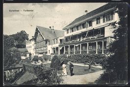 AK Turbenthal, Gyrenbad mit Garten, 1911