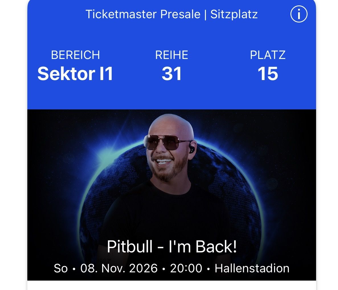 Biglietti: Ein Pitbull Sitzplatzticket – Nuovo (secondo la descrizione) da Hinwil venduto da Laub7273