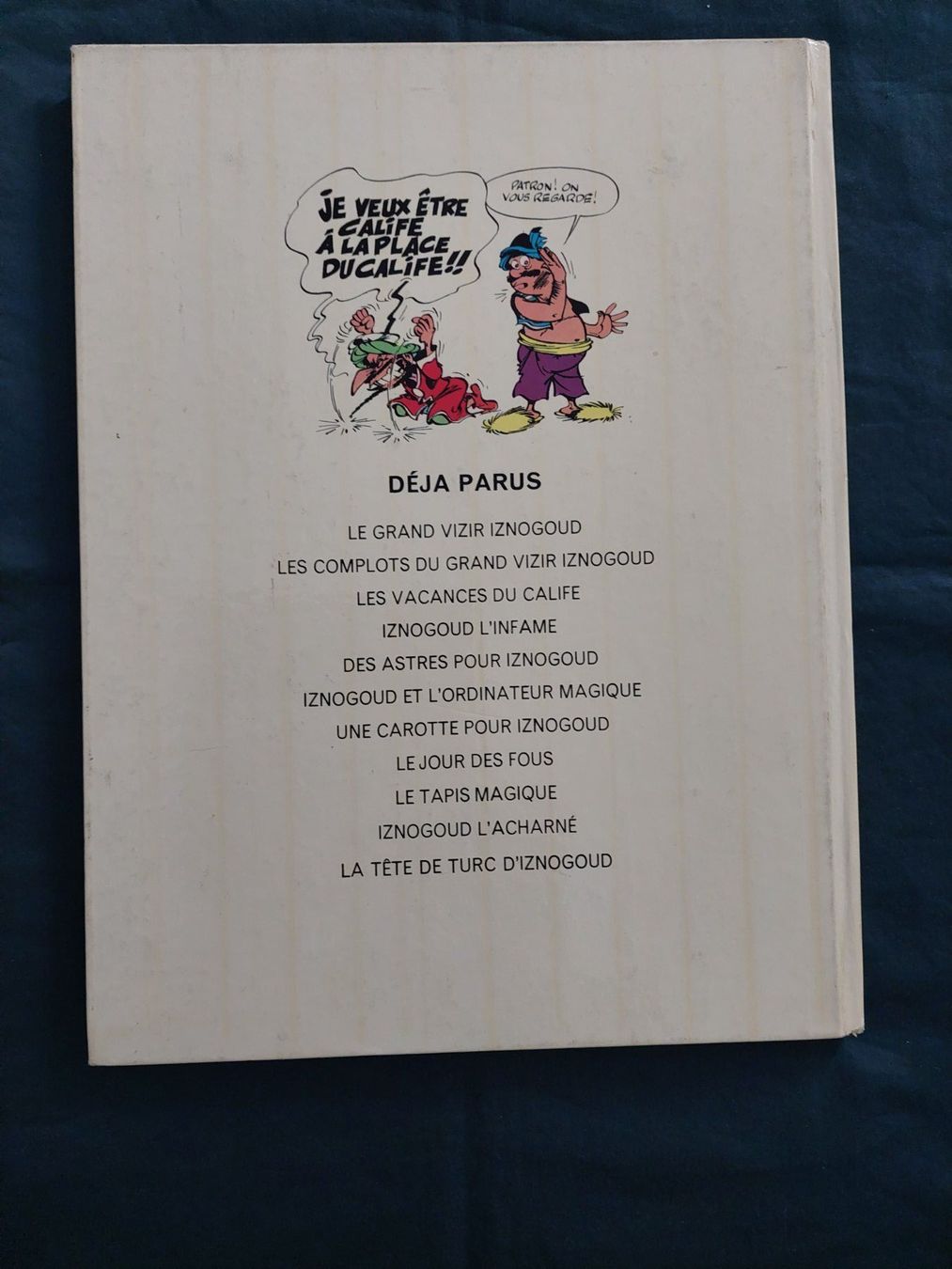 Comics: Iznogoud "La Tête De Turc" 1975  EO BE – Gebraucht aus Genève von Blu_BD 1