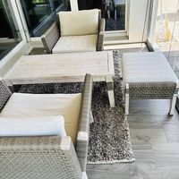 Sommer-Lounge-Set, neuwertig, Outdoor, Balkon, Terrasse