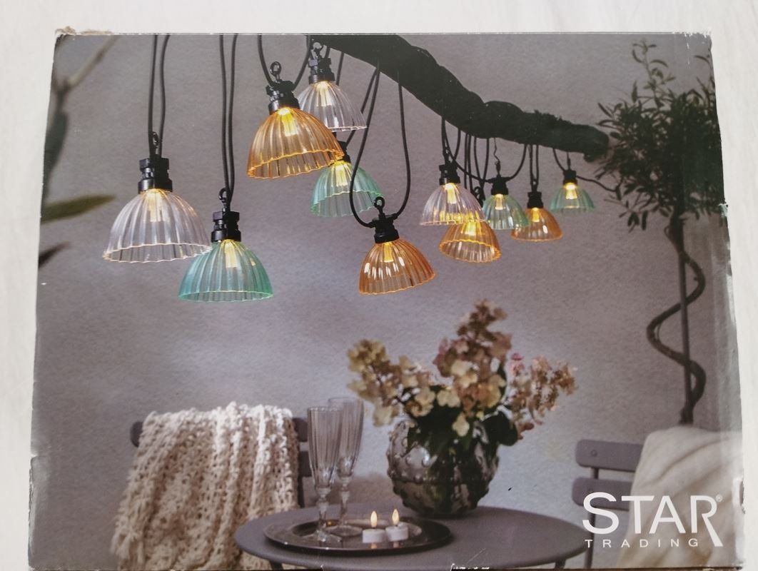 Ghirlande e barre luminose: STAR TRADING Circus Shade Lichterkette – Usato da Schübelbach venduto da Restwert_Schubelbach