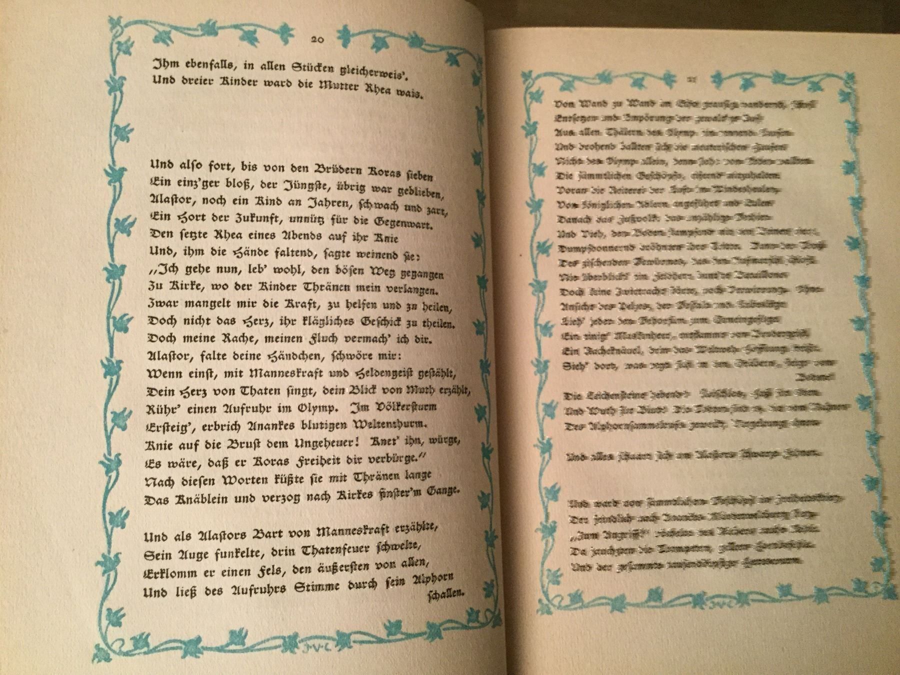 Bücher: Carl Spitteler, Olympischer Frühling – Gebraucht aus Luzern von Einh0rn 4
