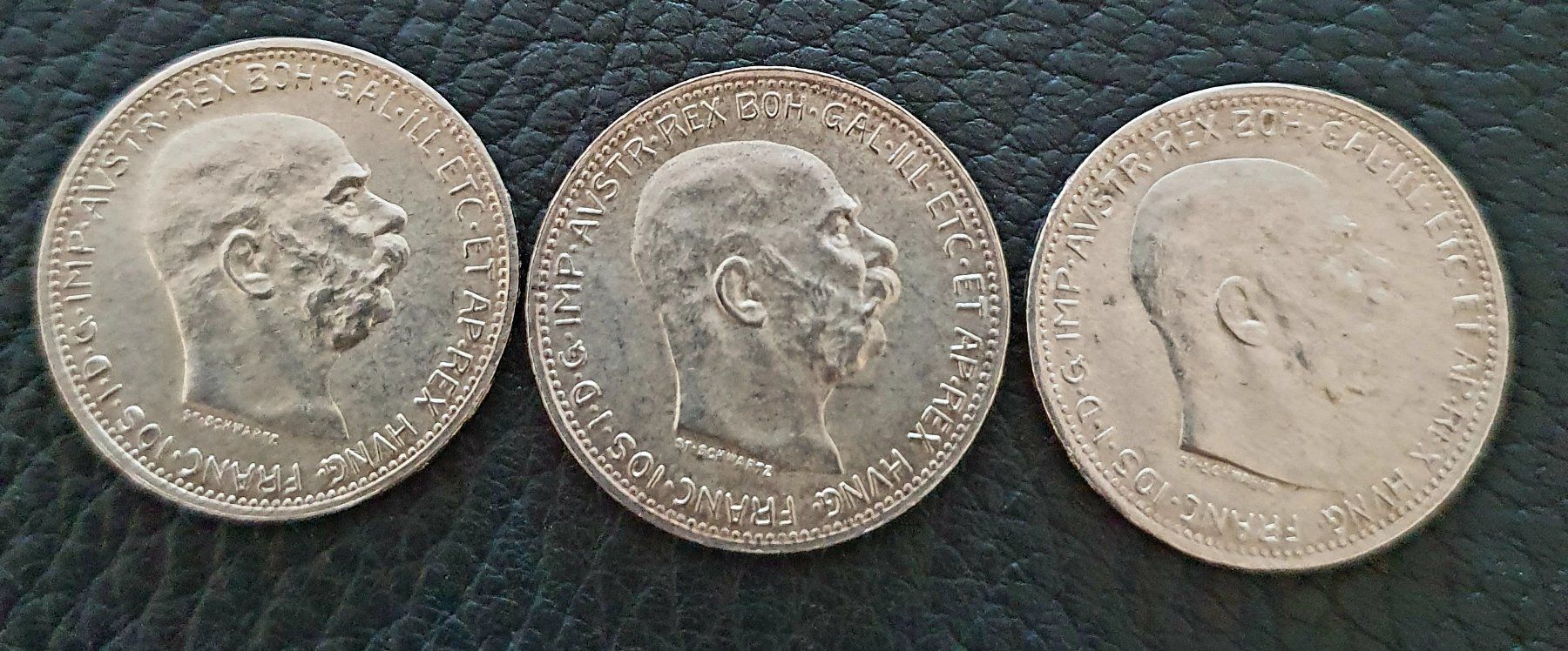 Alle Münzen: 3 x 1 Krone – Gebraucht aus Egerkingen von Acc1