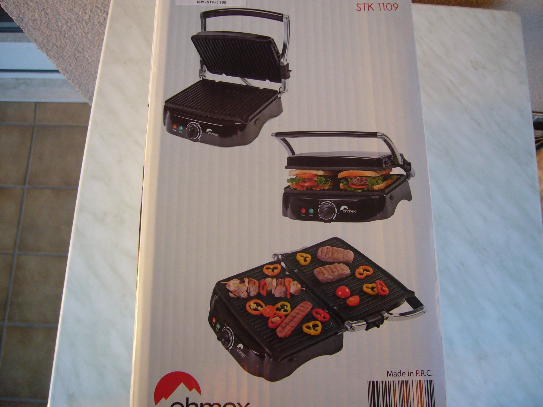 Ohmex Griglie: Plattengrill – Nuovo (secondo la descrizione) da Weinfelden venduto da Frosch467 5