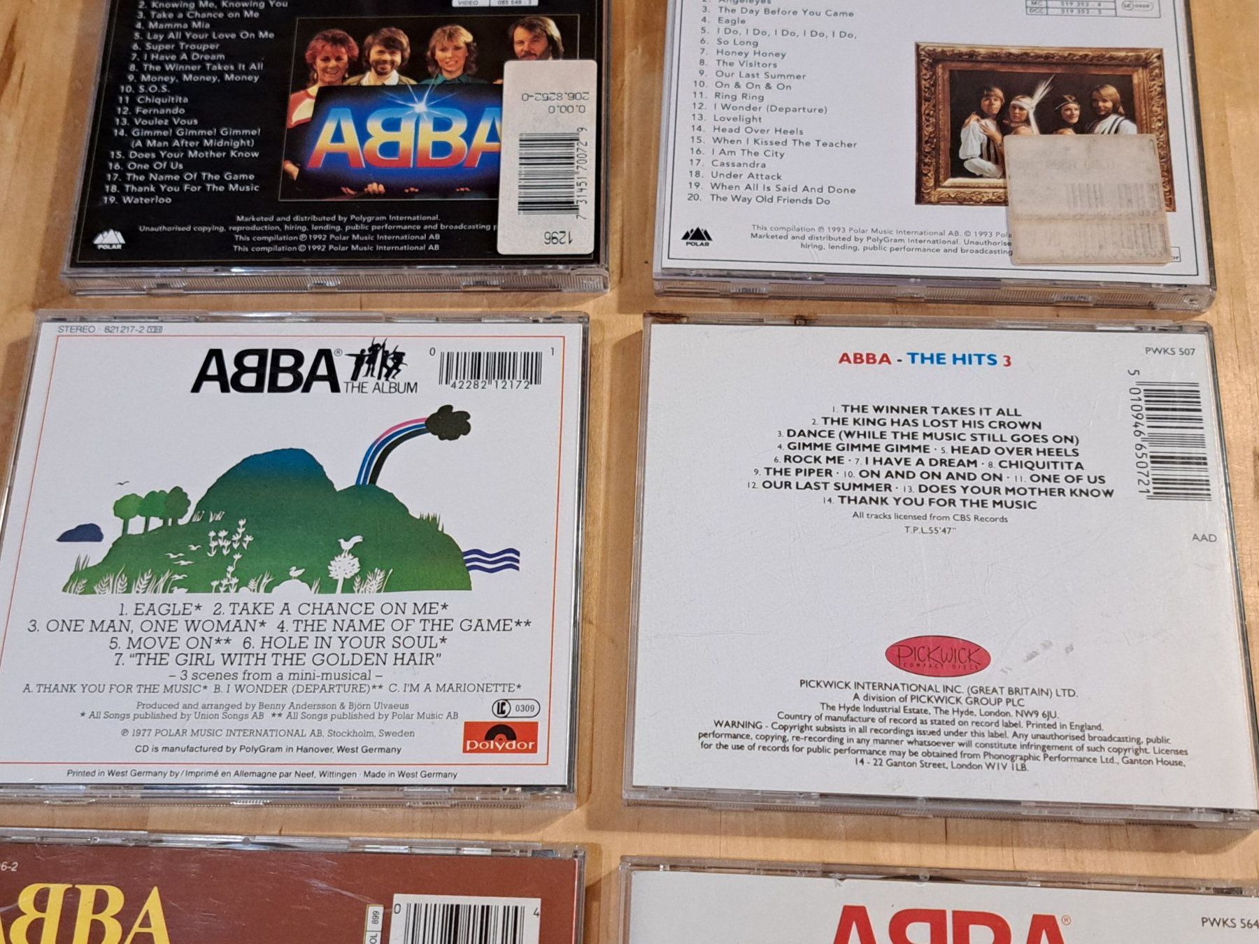 CD: Set, Sammlung mit 6 CDs von ABBA – Usato da Unterseen venduto da Kanica 5