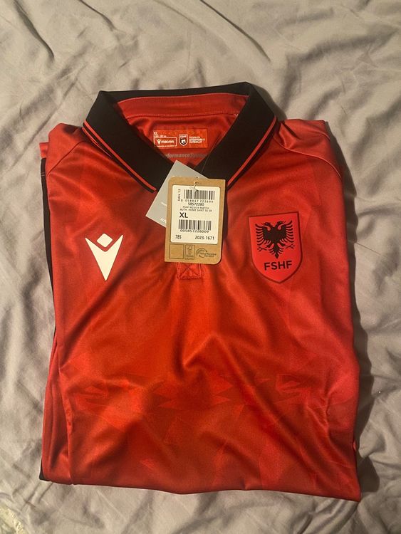 Originales Albanien Trikot - 23/24 Grösse XL (1. Hand FSHF) | Kaufen ...