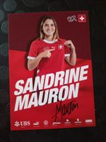 Sandrine Mauron - handsigniert SFV Karte  ⚽🇨🇭🇨🇭