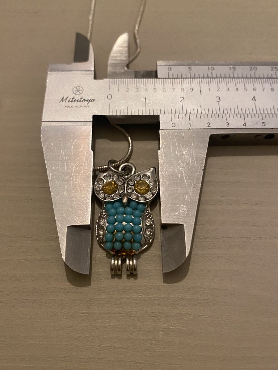Catenine: Halskette mit Eule 🦉 925 Silber – Usato da Birr venduto da Vintage-Liebhaber 3