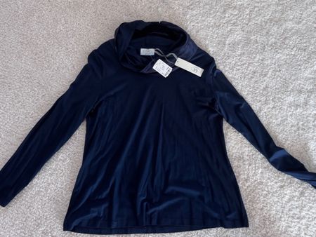 FRATELLI M Shirt Nachtblau Seide XL NEU