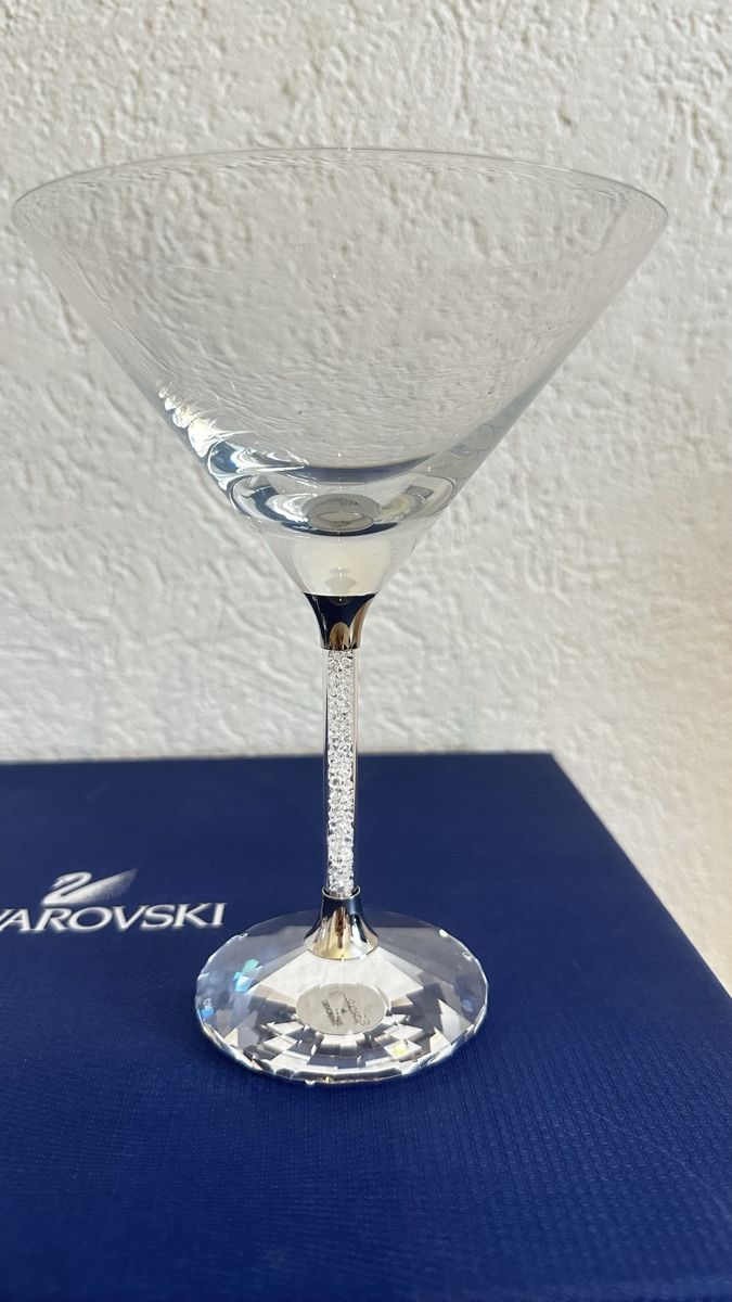 Swarovski Bicchieri: Cocktailgläser Swarovski NEU – Nuovo e nell'imballaggio originale da Männedorf venduto da HollyCat 1