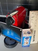 Krups Nespresso CitiZ & Milk XN7605 rot, inkl. Milchschäumer