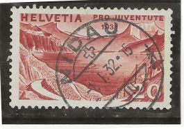 NIDAU 01.01.32 auf Zu#J59 Mi#248 Vollstempel [6B1]