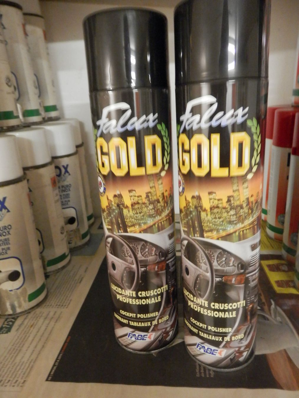 Prodotti per la cura: Falux Gold  Cockpitreiniger 600ml – Usato da Weiach venduto da weiach81 1
