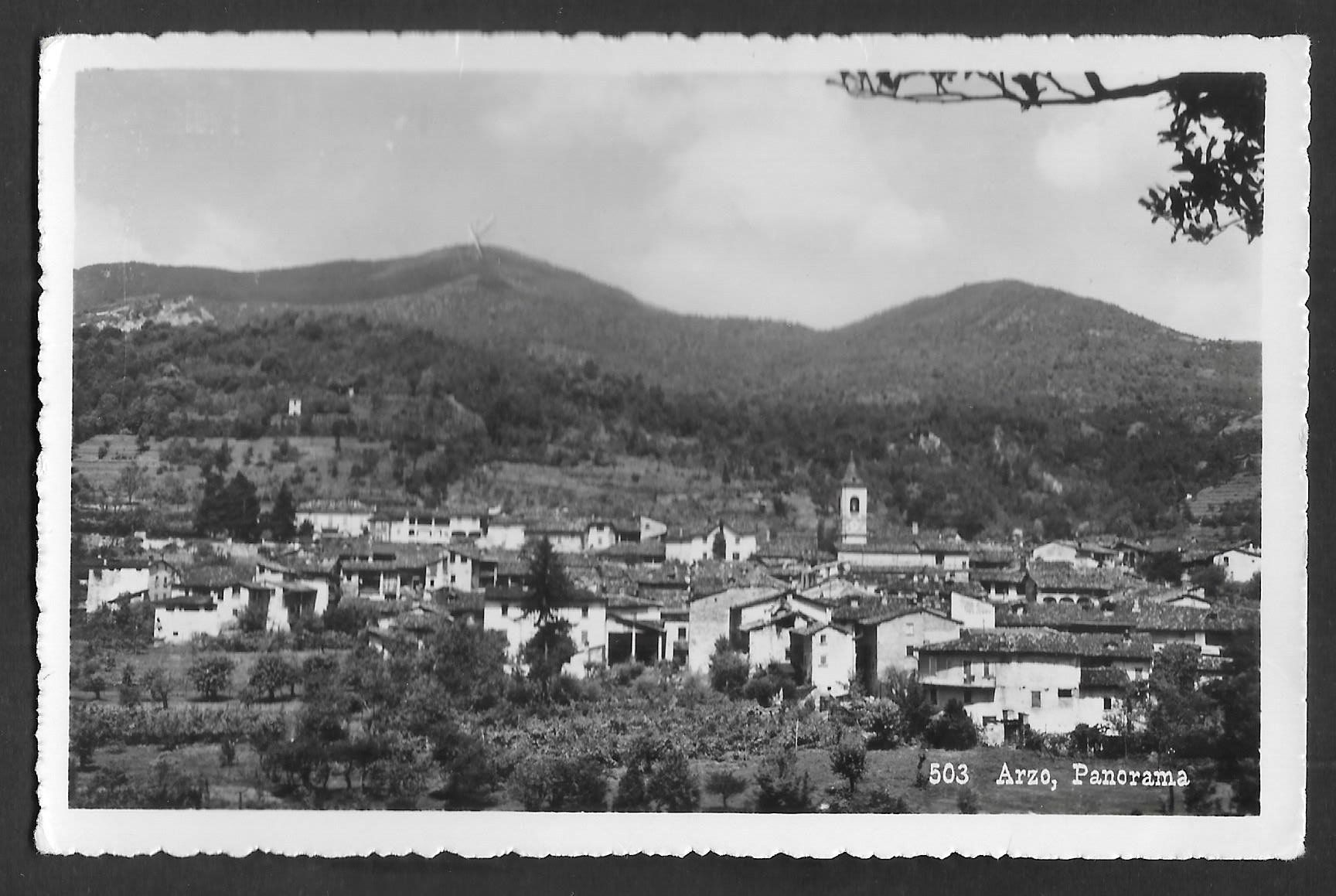 Cartoline postali: Arzo Panorama – Usato da Olten venduto da clotaldi