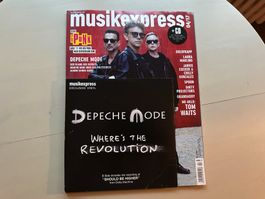 DEPECHE MODE rare Single Where the revolu Musik Express neu