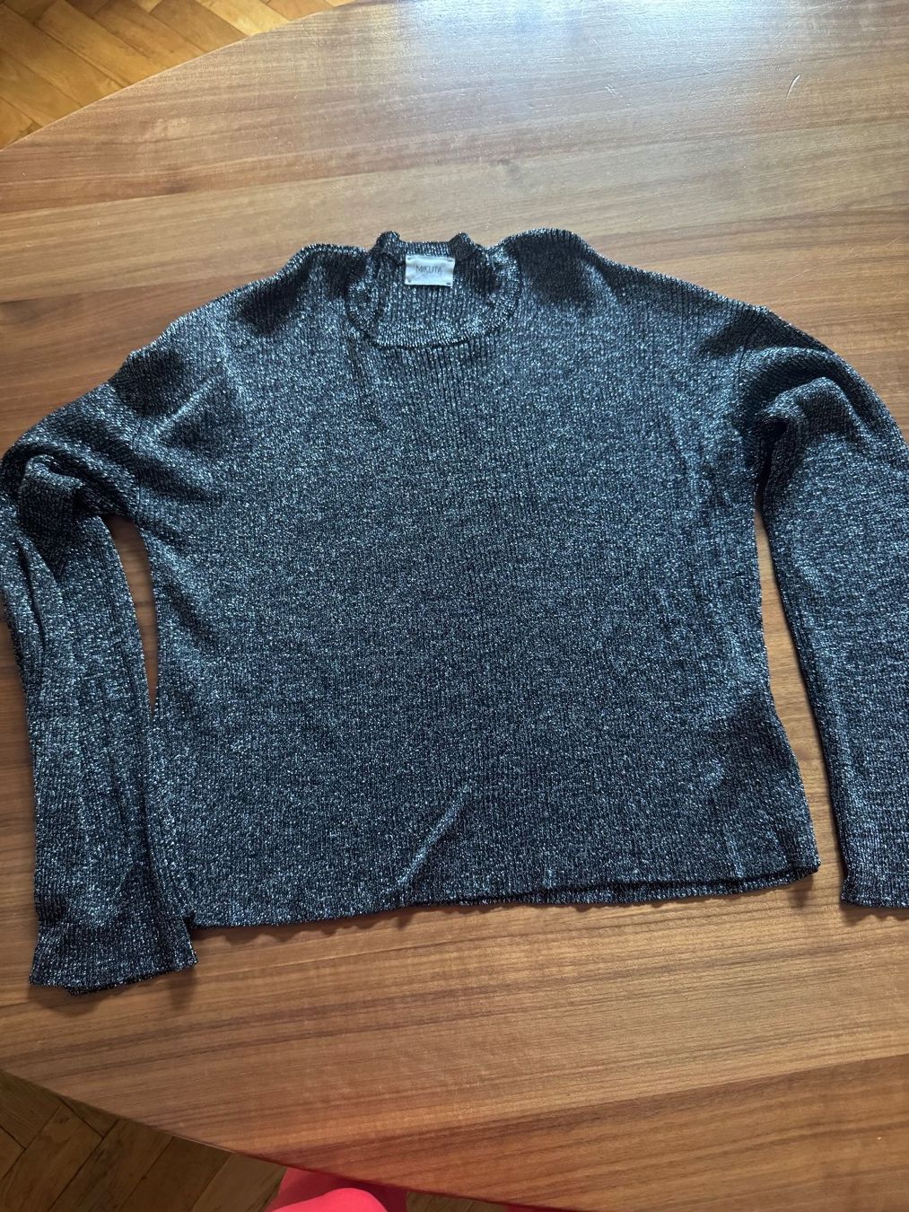 Pullover & Sweatshirts: MIKUTA Pullover, schwarz-silber, Grösse S – Gebraucht aus Wabern von coody33