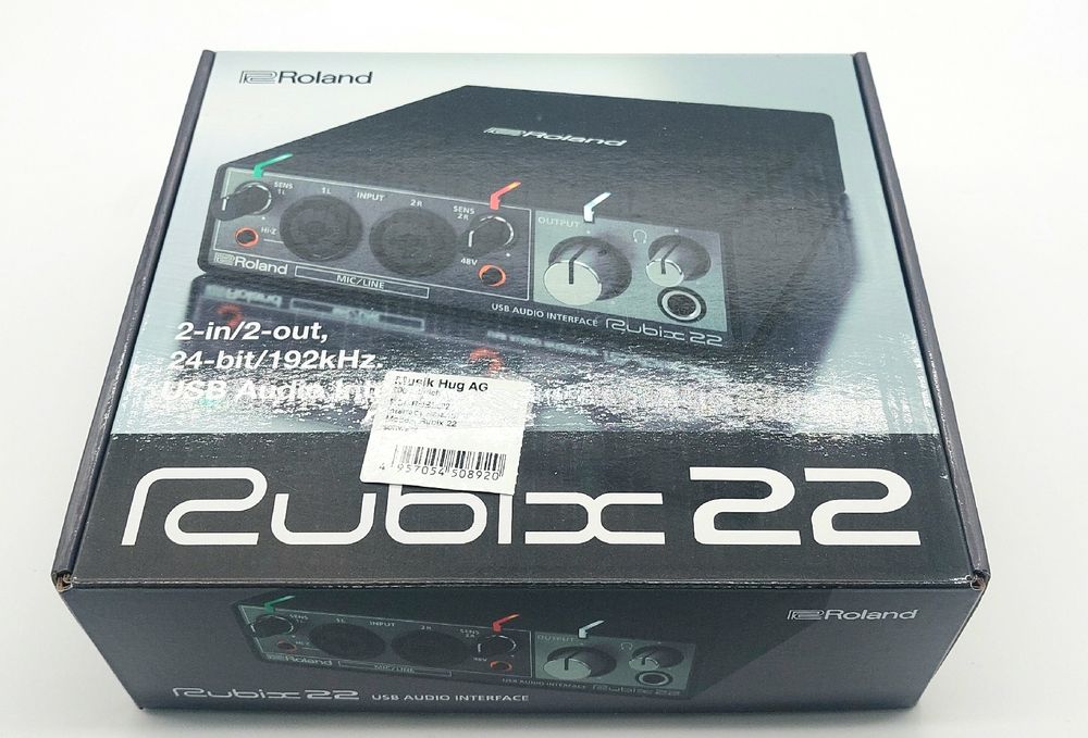 Roland Rubix22 | USB Audio Interface (Neu (gemäss Beschreibung)) in ...