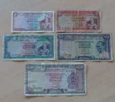 Ceylon ++ Lot ++ 2-100 Rupees 1971/1977