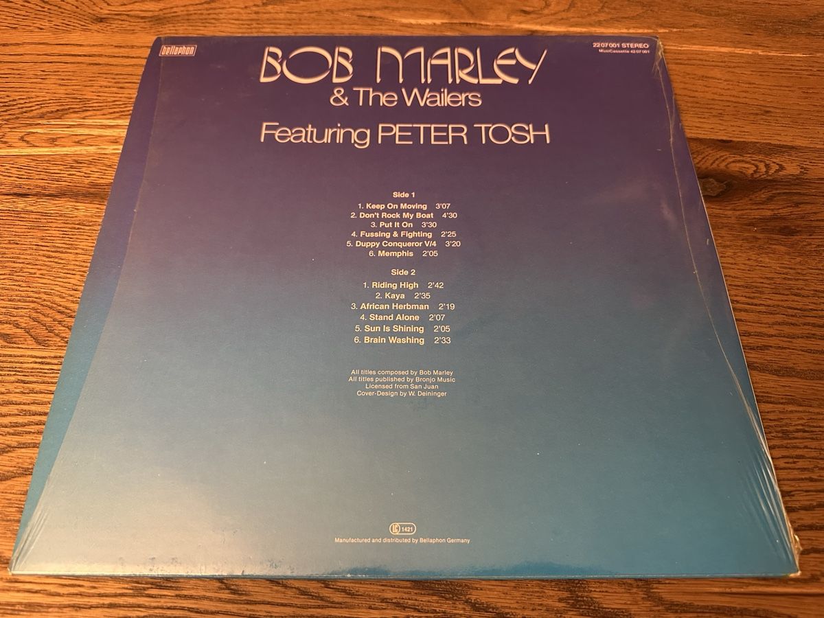 Dischi in vinile: Schallplatte - Bob Marley & the Wailers – Usato da Liestal venduto da Tschopp77 1