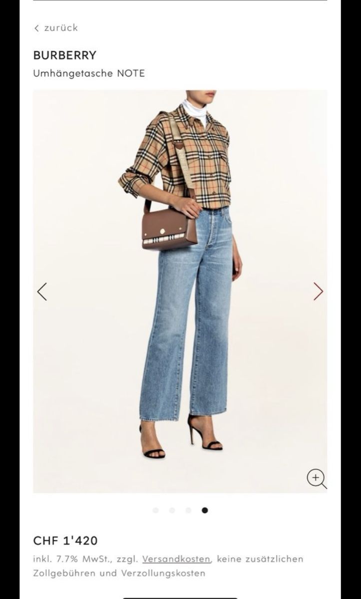 Burberry Borse da donna: Sac Burberry – Usato da La Neuveville venduto da nat_r69j 1