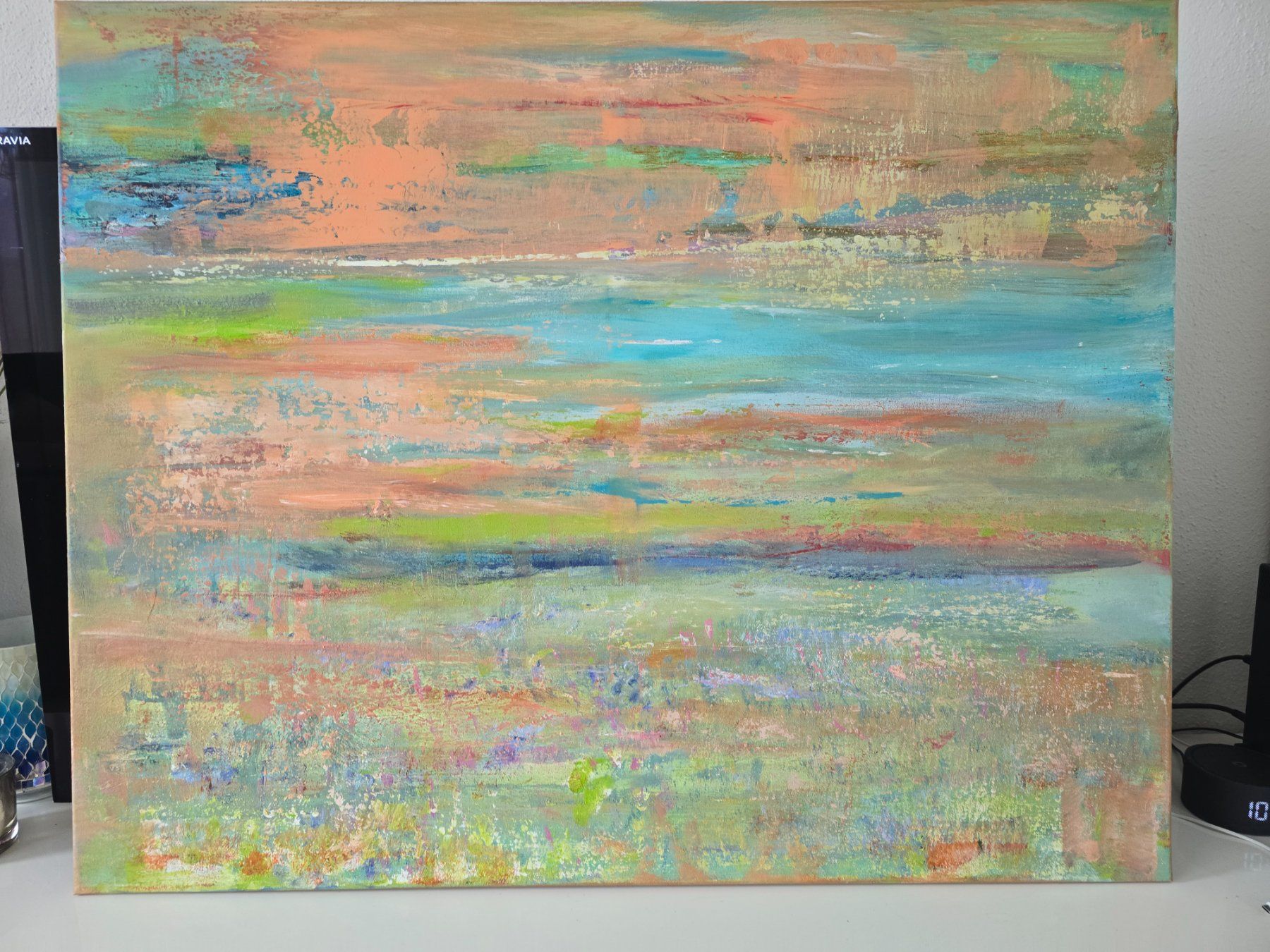 Dipinti: Originalegemälde auf Leinwand 100x80cm,  Unikat!!! – Nuovo e nell'imballaggio originale da Beinwil am See venduto da Superchance 5