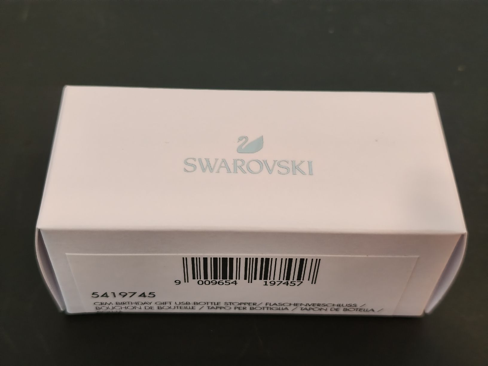 Swarovski Apribottiglie & Tappi per chiusura: Swarovski Kristall Flaschenverschluss, neu – Nuovo e nell'imballaggio originale da Stäfa venduto da bluumartini 3