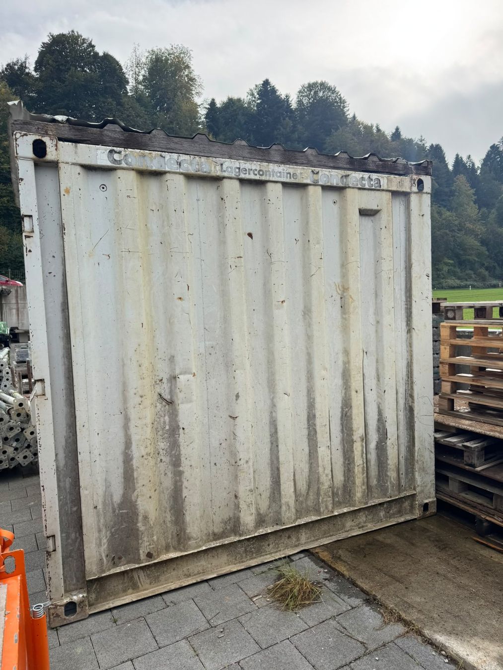 Baucontainer: Lagercontainer Condecta weiss gebraucht – Gebraucht aus Zell LU von christian_0303 1