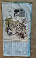 Küchentuch Motiv Kalender 1990 Fisba