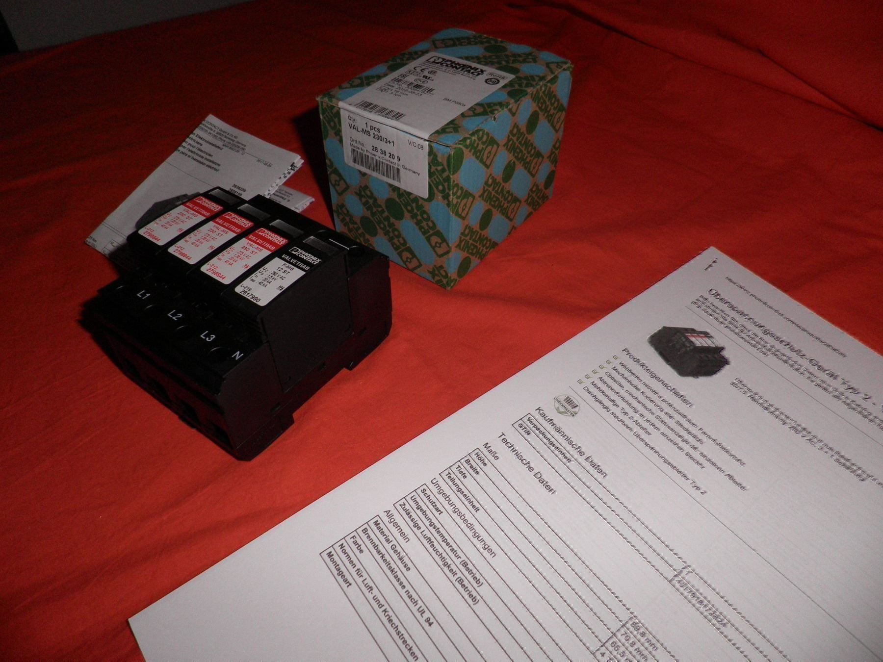Composants électroniques: Überspannungsschutz VAL-MS 230/3+1 – Neuf avec emballage d'origine à Oftringen par shoptwotrade 5