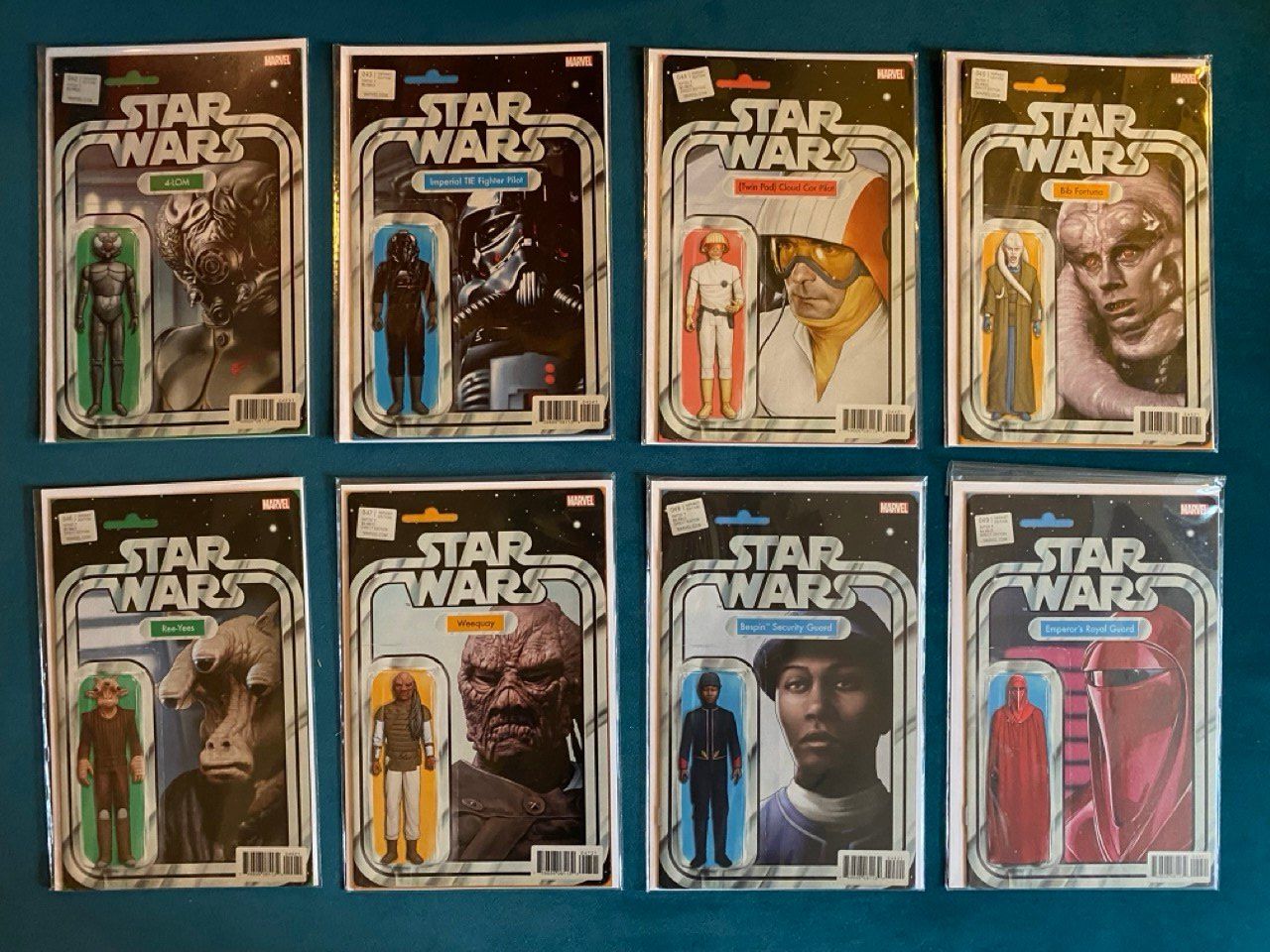 Fumetti: Komplettset Marvel Star Wars Action Figure Variant Comics – Usato da Schmiedrued venduto da swissgeeks01 3
