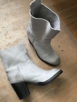 SHABBIES Amsterdam, Stiefel, hellgrau, Gr. 37