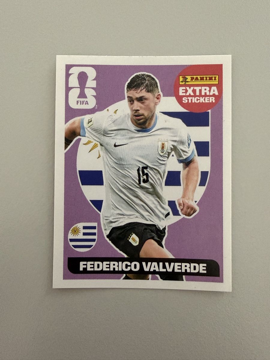 Panini Cartes à collectionner: Panini Extra Sticker Federico Valverde  – Neuf (Voir description) à Busswil BE par saskia_
