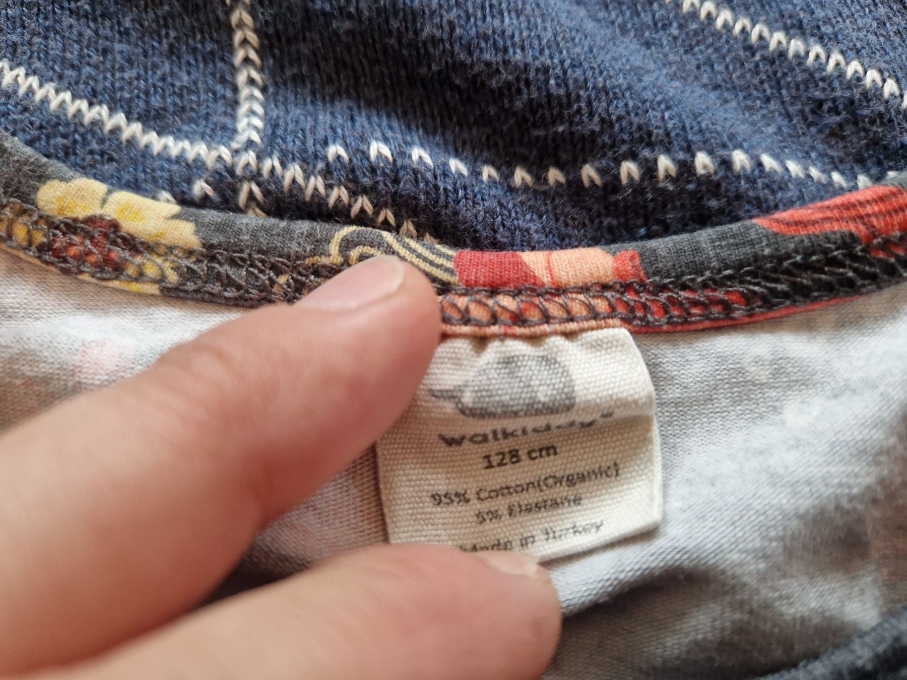 Kleider & Röcke: Walkiddy Kleid Blumen 128 BIO – Gebraucht aus MUEHLAU von ibo_5c7d 1